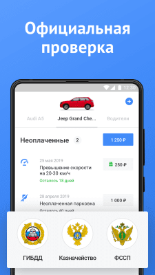 Скриншот приложения Штрафы ГИБДД официальные от Тинькофф Банка - №2