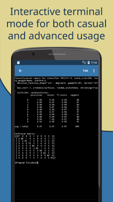 Скриншот приложения Pydroid 3 - Educational IDE for Python 3 - №2