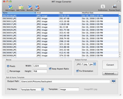 Скриншот приложения IMT Image Converter - №2