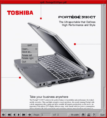 Скриншот приложения Xpdf - №2