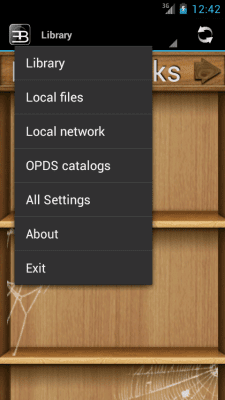 Скриншот приложения EBookDroid - №2