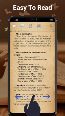 Скриншот приложения EBook Reader & Free ePub Books - №2