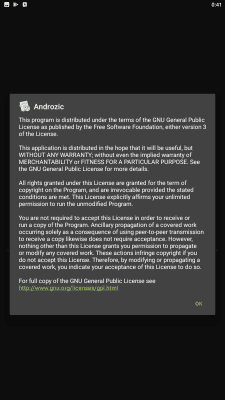 Скриншот приложения Androzic - №1