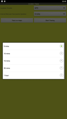 Скриншот приложения My Location Tracker - №2