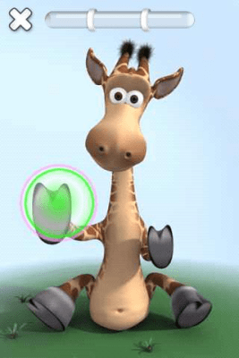 Скриншот приложения Talking Gina the Giraffe Free - №2