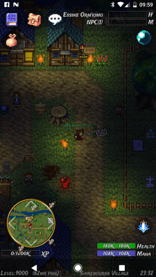 Скриншот приложения WinterSun MMORPG (Retro 2D) - №2