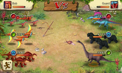 Скриншот приложения Dinosaur War - №2