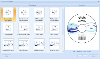 Скриншот приложения RonyaSoft CD DVD Label Maker - №2