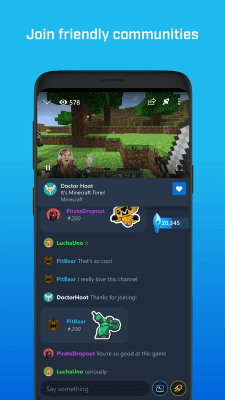 Скриншот приложения Mixer – Interactive Streaming - №2