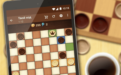 Скриншот приложения Шашки от Chess & Checkers Games - №1