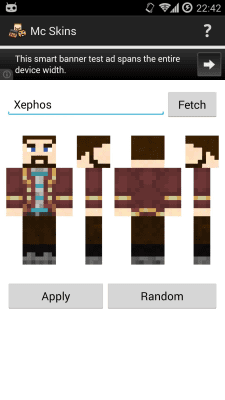 Скриншот приложения Skins for Minecraft Pocket Ed - №2