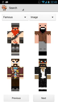 Скриншот приложения Skins for Minecraft - №2