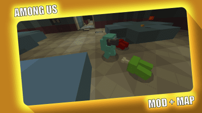 Скриншот приложения Among Us Mod Minecraft - №2