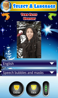 Скриншот приложения Photo talks New Year-Christmas - №2