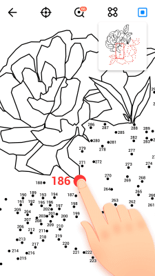 Скриншот приложения Dot to Dot to Coloring - №2