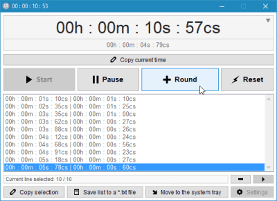 Скриншот приложения 2xDSoft Timer - №1