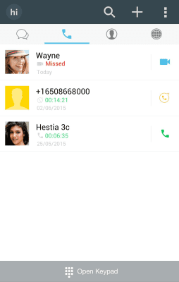 Скриншот приложения Hi - №1
