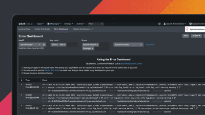 Скриншот приложения Splunk - №2