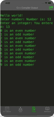 Скриншот приложения C/C++ Program Compiler - №2
