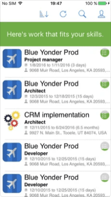 Скриншот приложения Project Finder for Dynamics 365 - №1