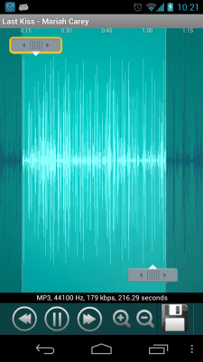 Скриншот приложения Ringtone Maker & MP3 Cutter - №2