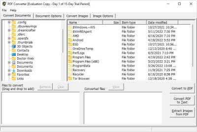 Скриншот приложения PDF Converter - №1