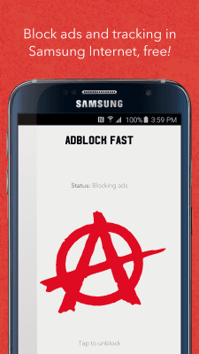 Скриншот приложения Adblock Fast - №1