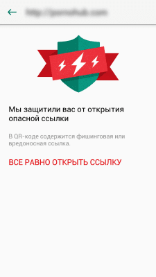 Скриншот приложения Kaspersky QR Scanner - №2