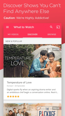 Скриншот приложения DramaFever - Watch TV & Dramas - №2