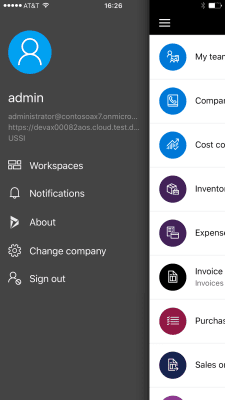 Скриншот приложения Microsoft Finance and Operations (Dynamics 365) - №2