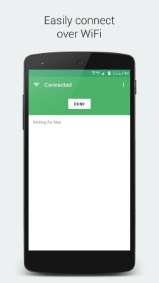 Скриншот приложения Pushbullet Portal - WiFi file transfers - №2