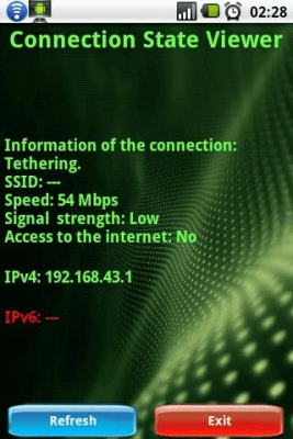 Скриншот приложения Connection State Viewer - №2