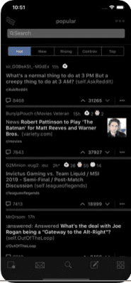 Скриншот приложения BaconReader for Reddit - №2