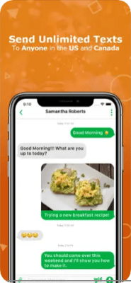 Скриншот приложения Nextplus: Private Phone Number - №1