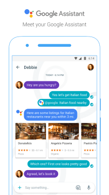 Скриншот приложения Google Allo - №2