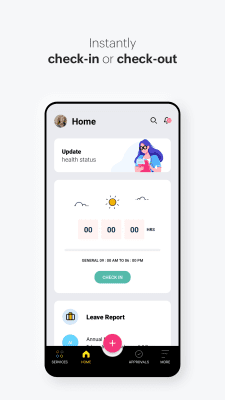 Скриншот приложения HR management app - Zoho People - №2
