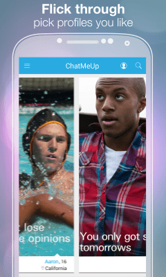 Скриншот приложения Chat Me Up - Teen Random Chat - №2