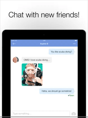Скриншот приложения MeetMe - чат и Знакомься с Новыми Людьми на Ipad - №2