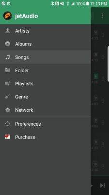 Скриншот приложения jetAudio HD Music Player - №2