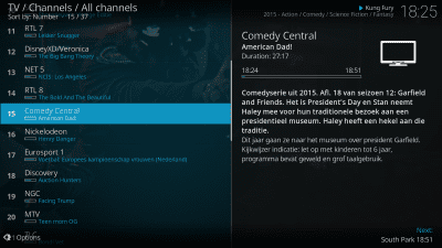 Скриншот приложения Kodi - №2