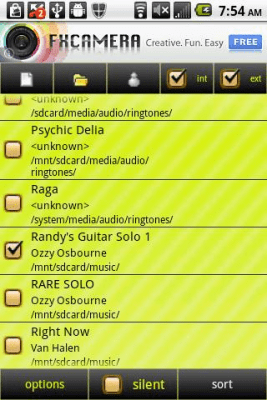 Скриншот приложения Mp3 Ringtones Picker - №2