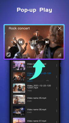 Скриншот приложения HD Video Player от GentleMan Dev Studio - №2