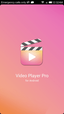 Скриншот приложения Video Player Pro for Android - №1