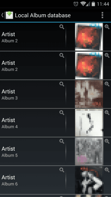 Скриншот приложения Album Cover Finder - №2