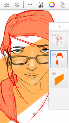 Скриншот приложения SketchBook Express for Tablets - №2