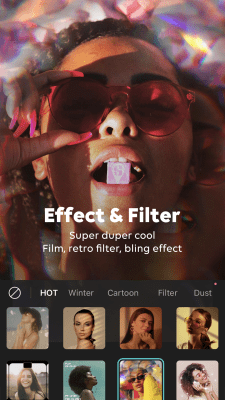 Скриншот приложения B612 - Beauty & Filter Camera - №2