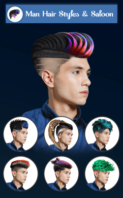 Скриншот приложения Hairy - Men Hairstyles Beard & Boys Photo Editor - №2