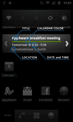 Скриншот приложения Calendar Widget - Lite - №2