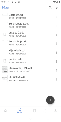 Скриншот приложения Open Office Viewer - №2