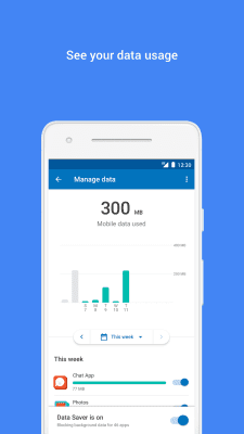 Скриншот приложения Datally: data saving app by Google - №2